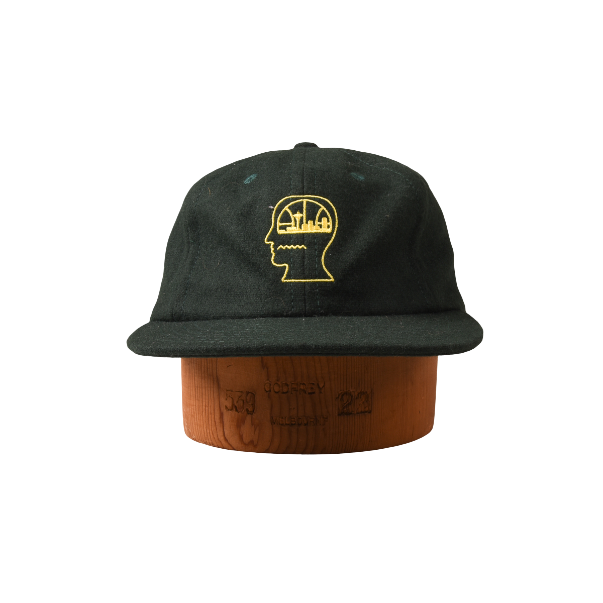 Brain Dead x Glasswing "Seattle Logohead" Cap