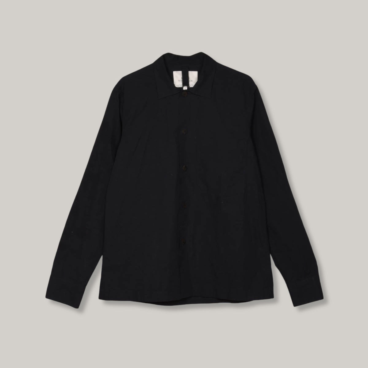 STUDIO NICHOLSON MAMATA OVERSHIRT - DARK NAVY