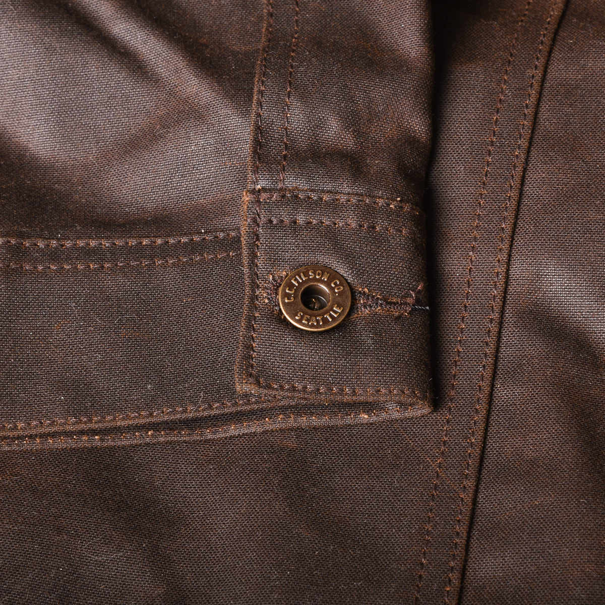 Filson "Tin Cloth Short Lined Cruiser" Jacket