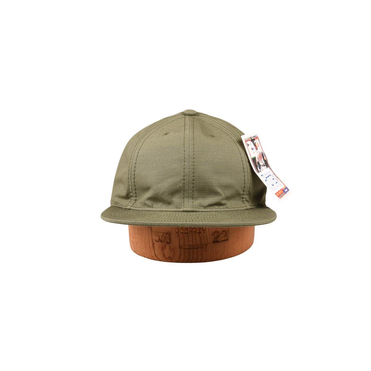 Poten Cap Green Ripstop Adjustable