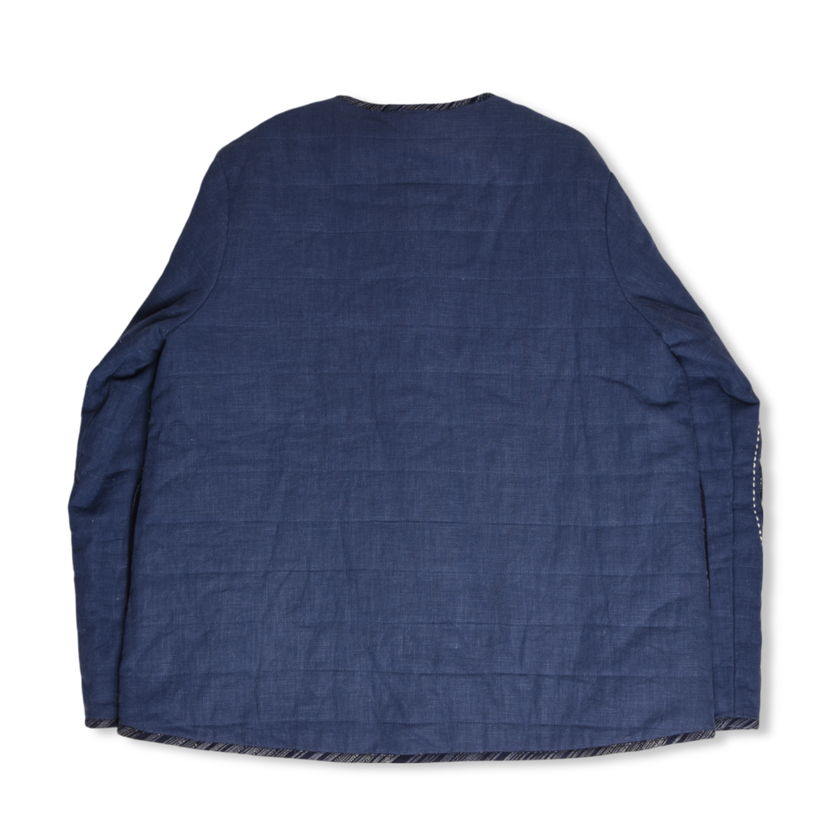 Indigo Batik Quilted Jacket