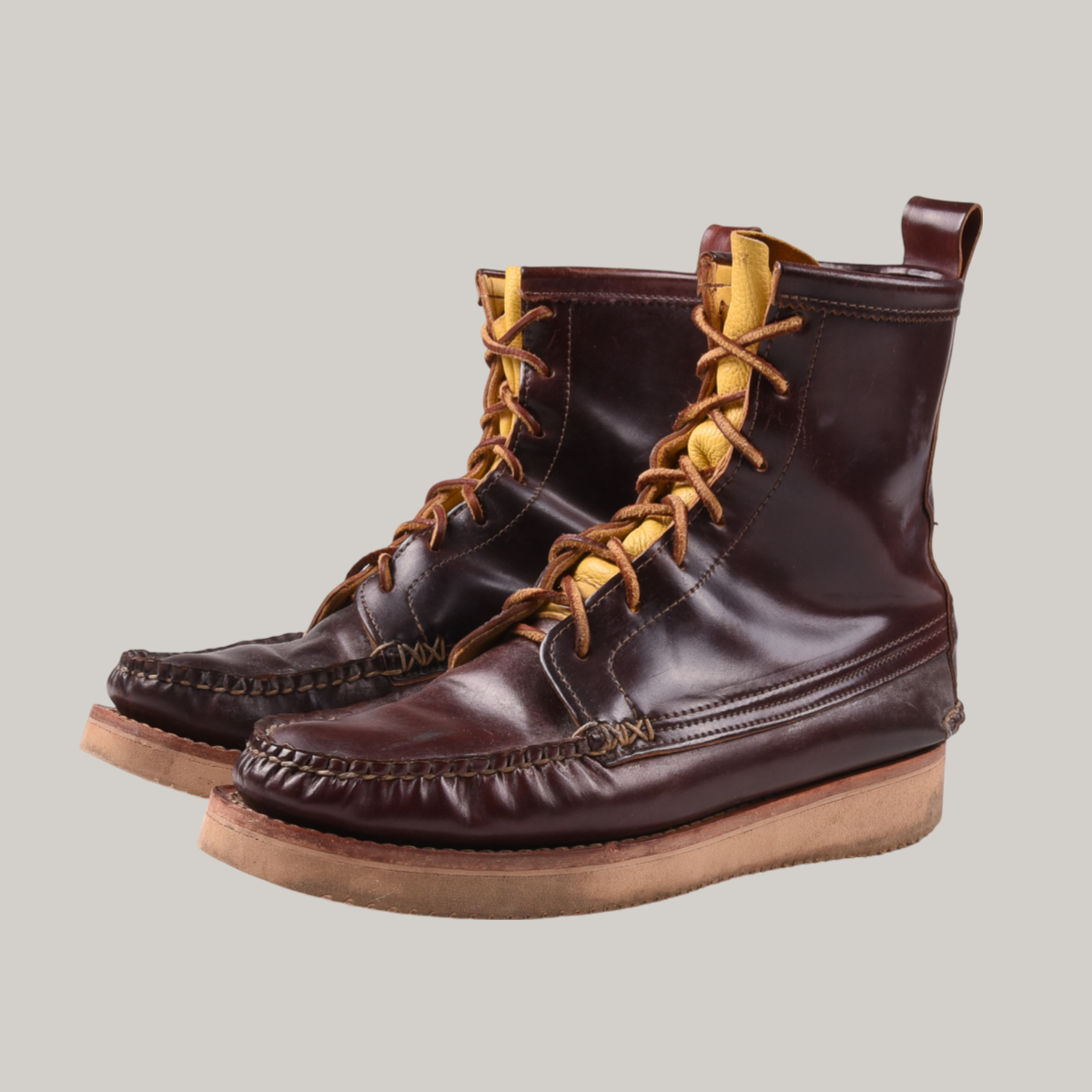 YUKETEN Native Maine Guide 入念 Boots G Brown