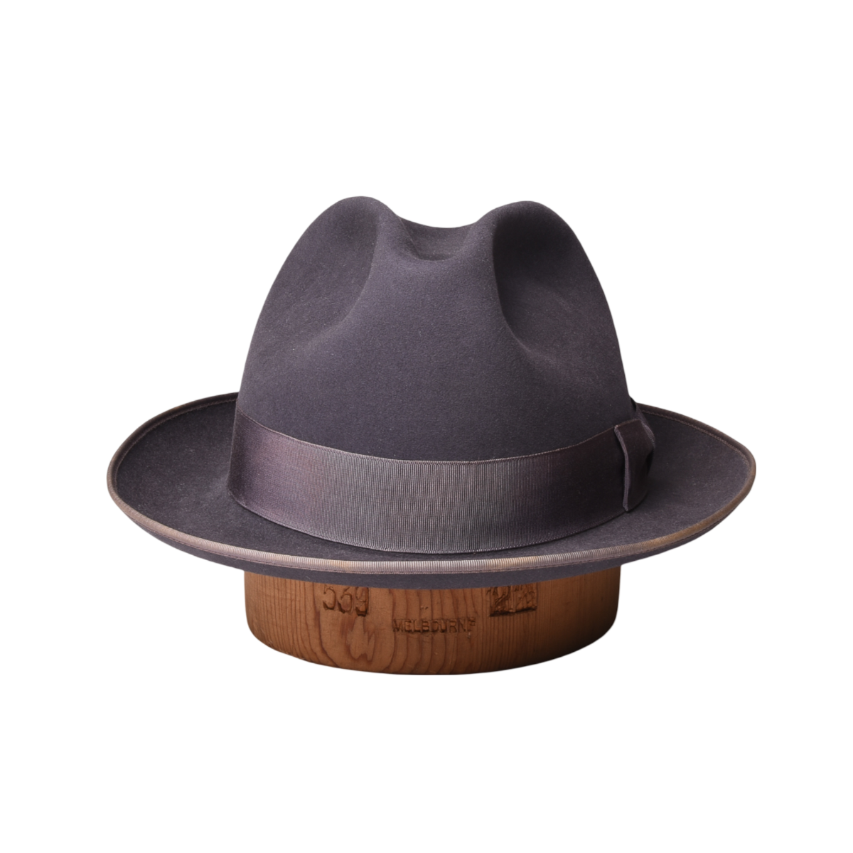 Optimo Hats Custom Silver Belly Fedora
