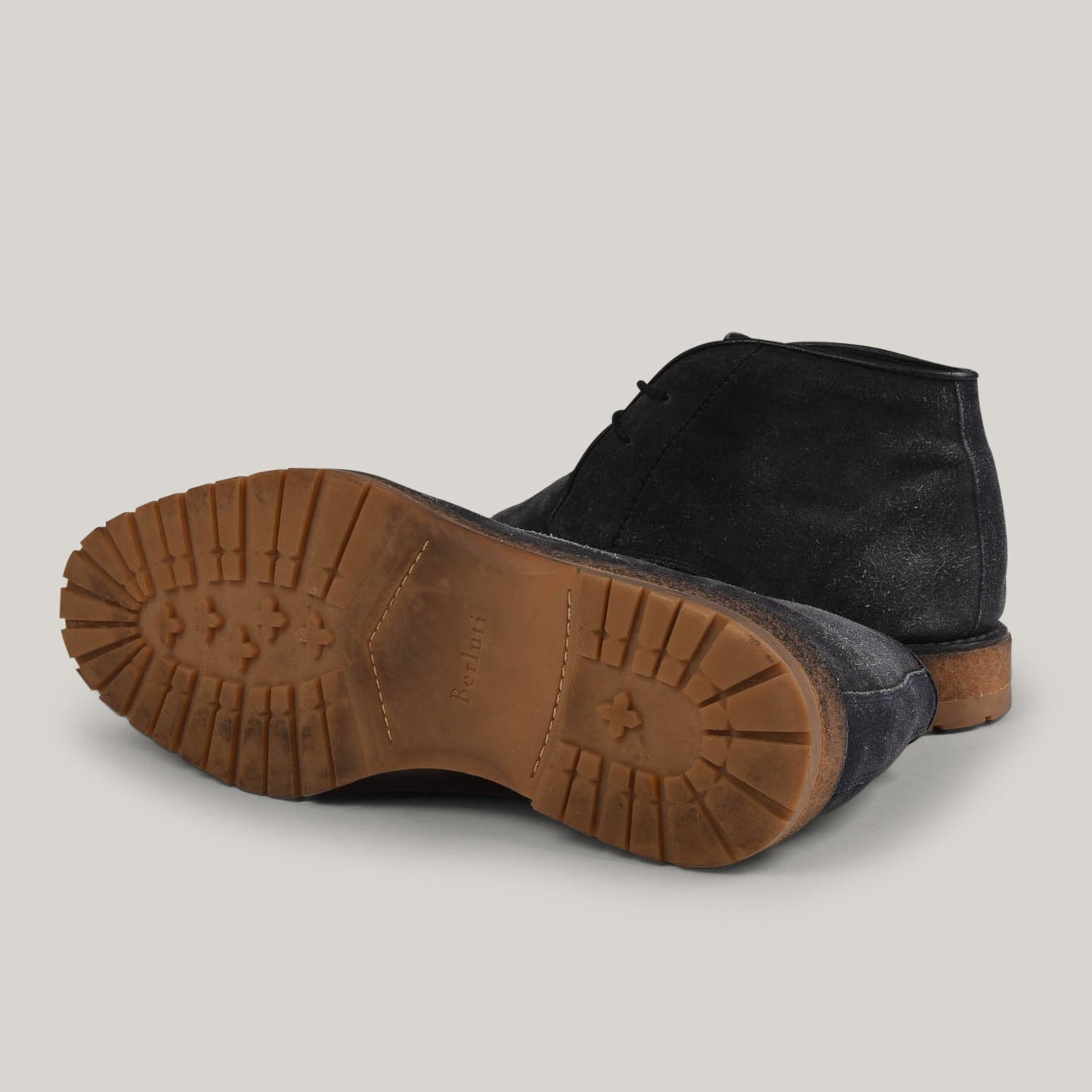 BERLUTI SUEDE BOOTS