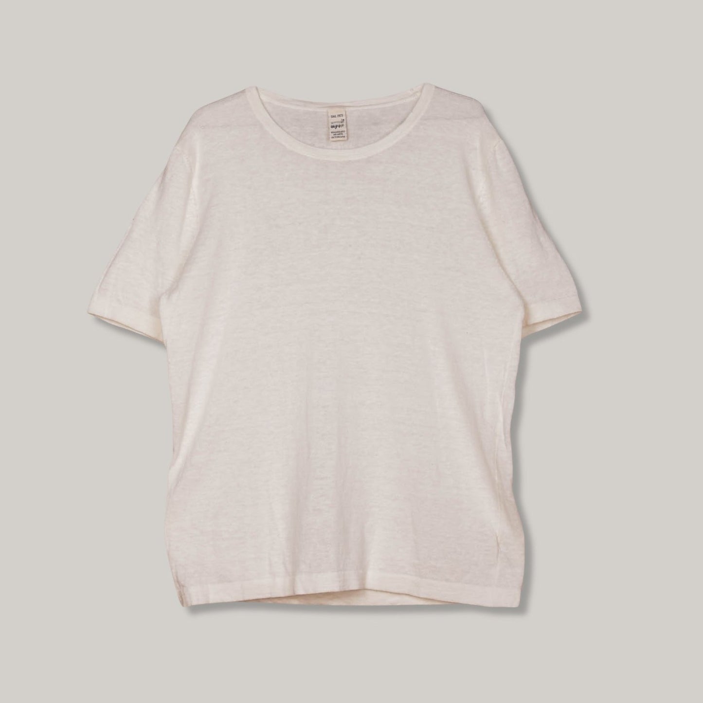 MAGLIFICIO GRP T-SHIRT - EGGSHELL