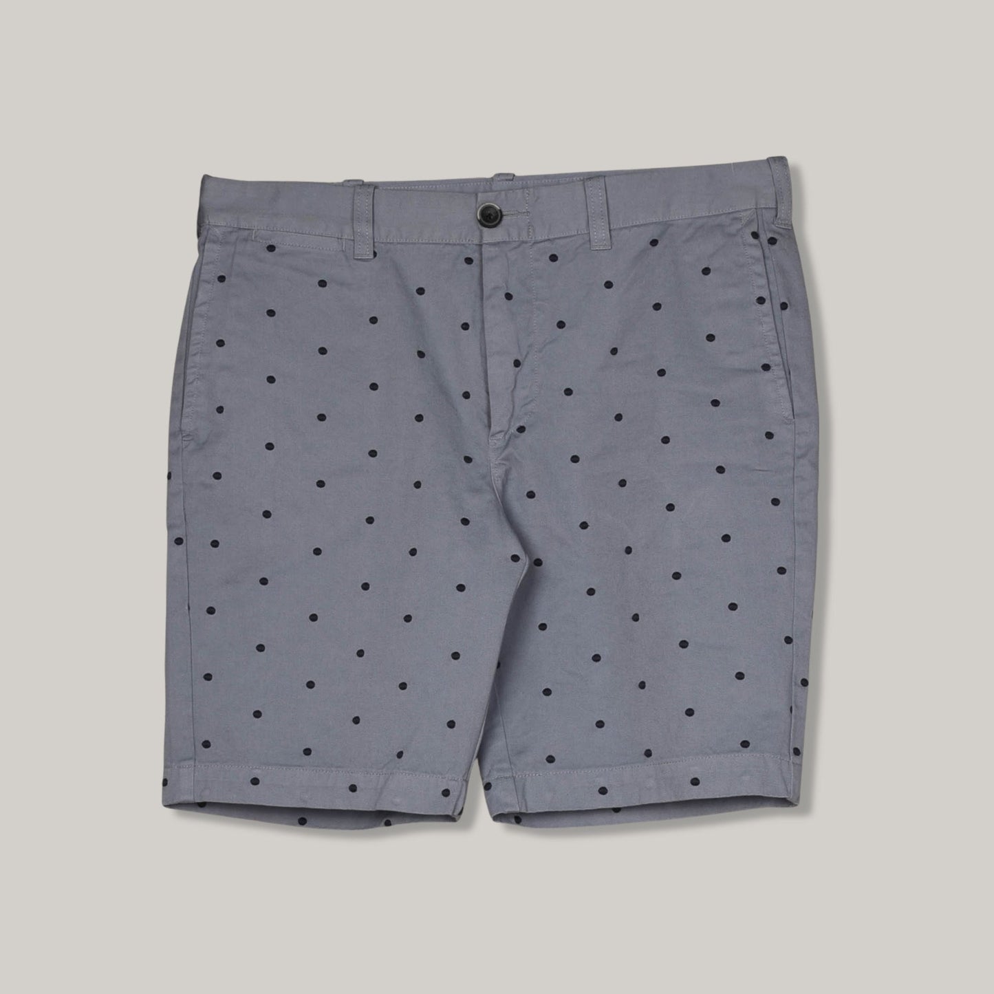 NN07 SHORTS - PALE BLUE / POLKA DOT