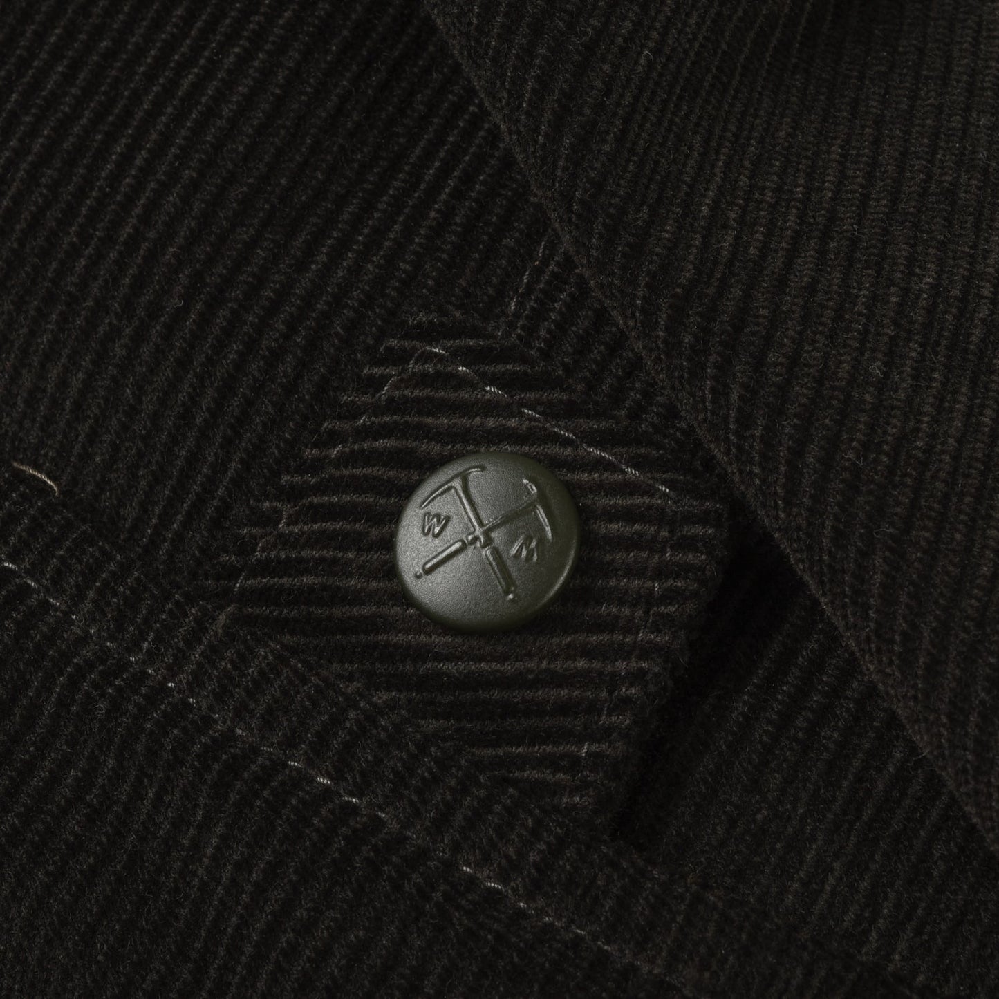 WHITE MOUNTAINEERING CORDUROY VARSITY JACKET - GREEN