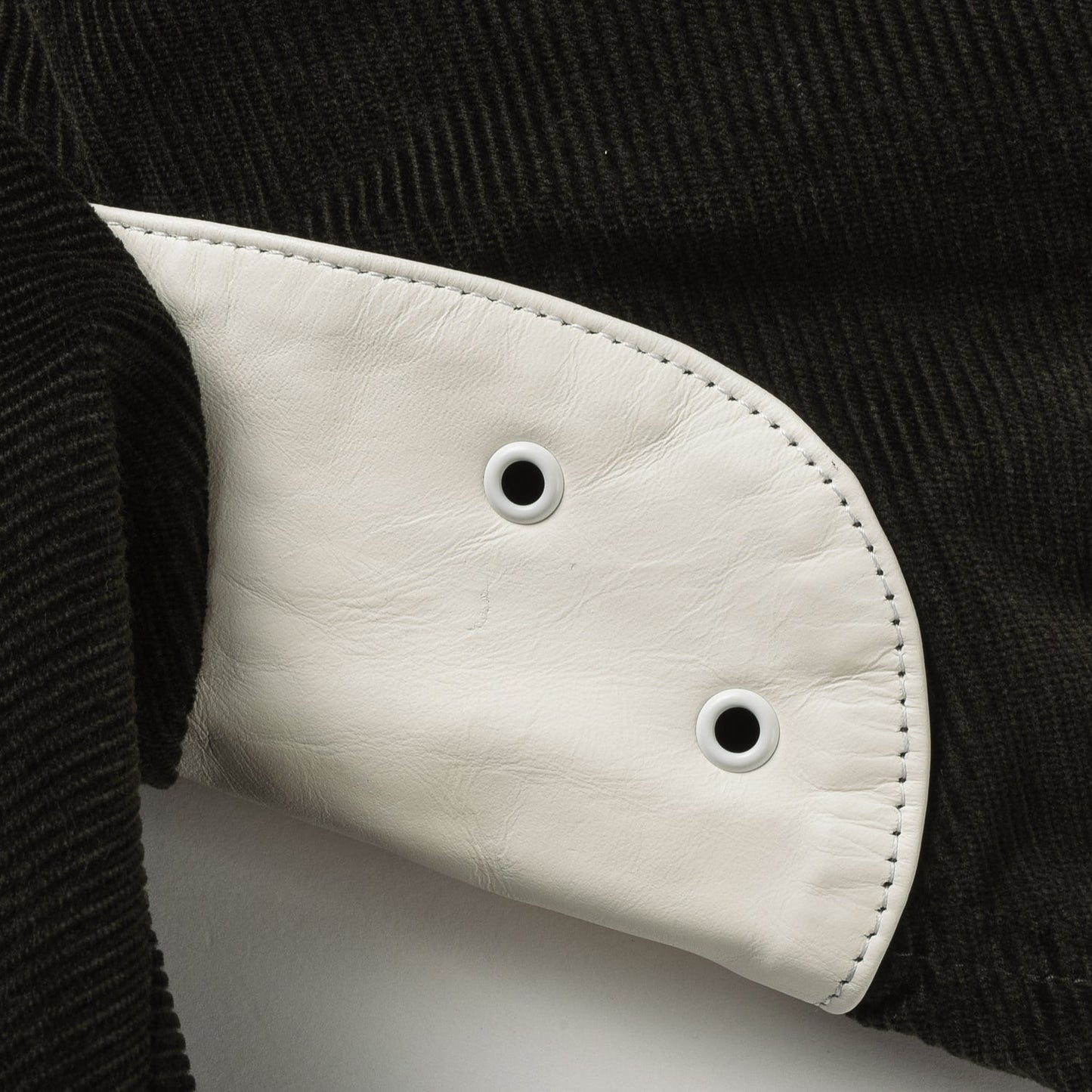 WHITE MOUNTAINEERING CORDUROY VARSITY JACKET - GREEN