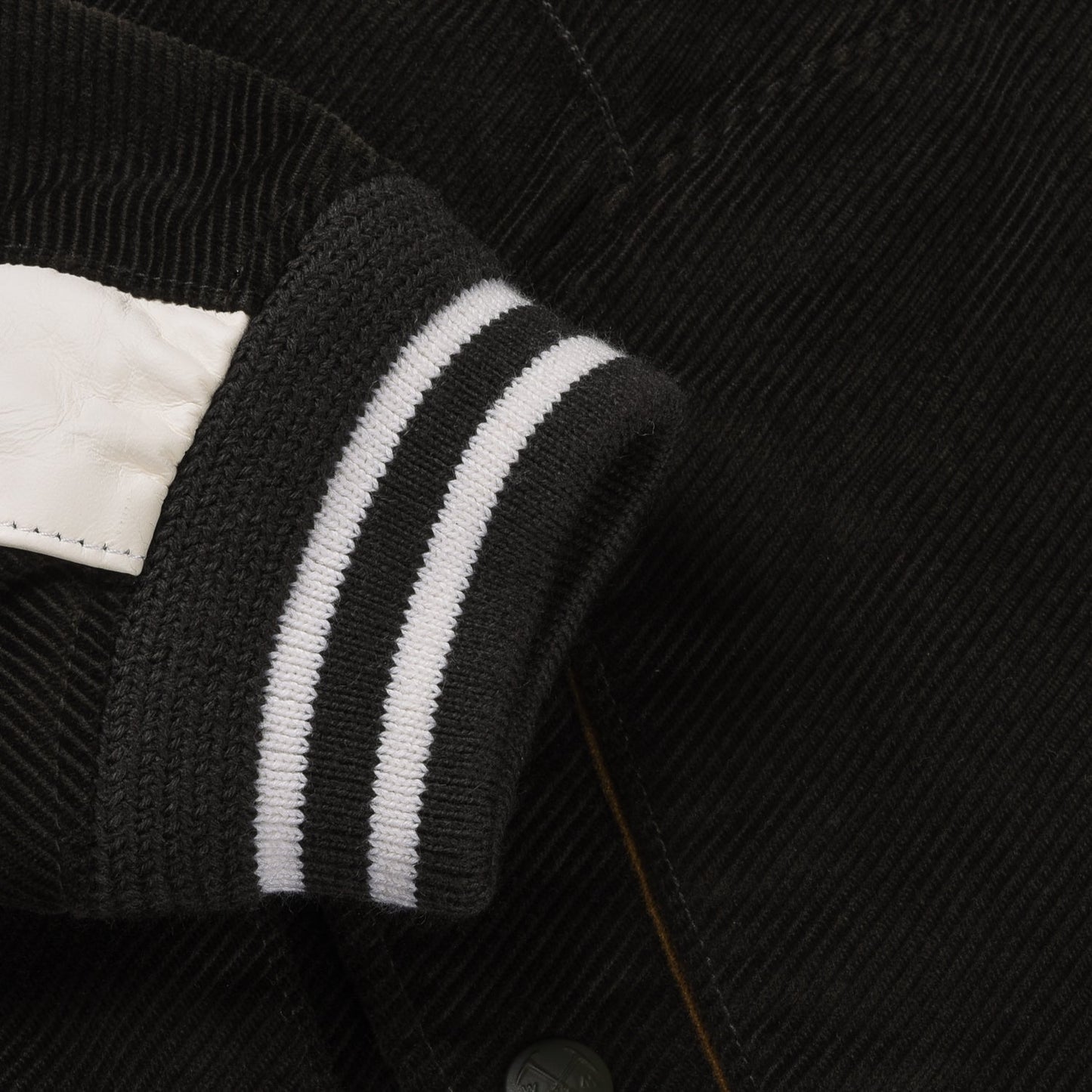 WHITE MOUNTAINEERING CORDUROY VARSITY JACKET - GREEN
