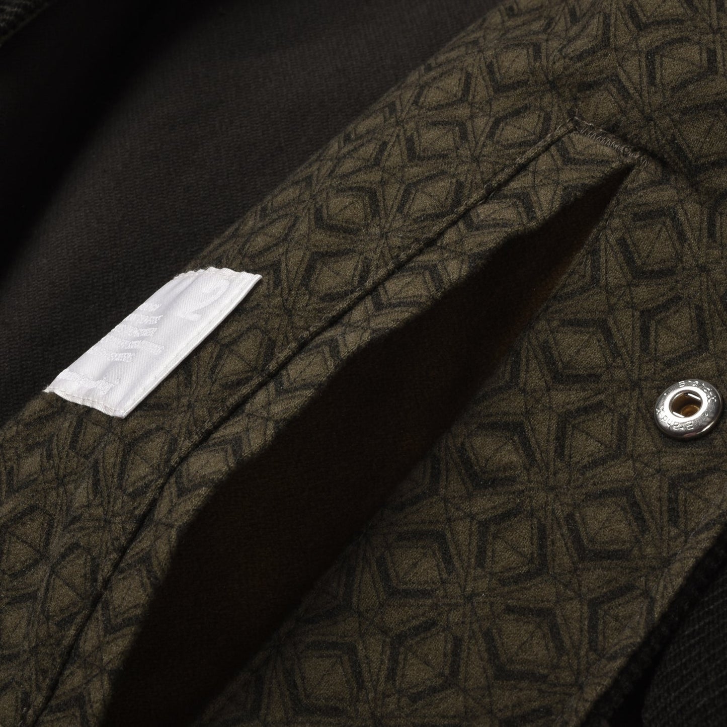 WHITE MOUNTAINEERING CORDUROY VARSITY JACKET - GREEN