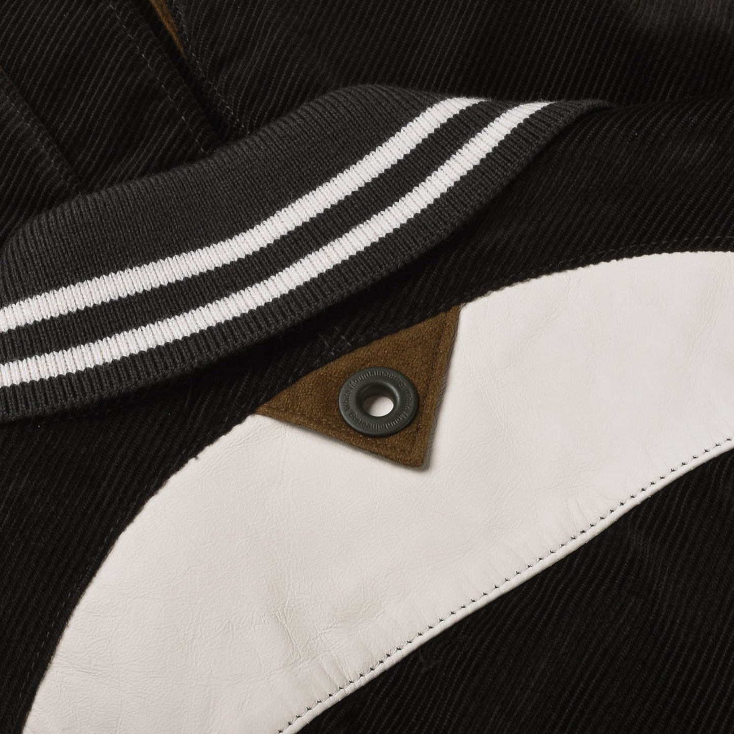 WHITE MOUNTAINEERING CORDUROY VARSITY JACKET - GREEN