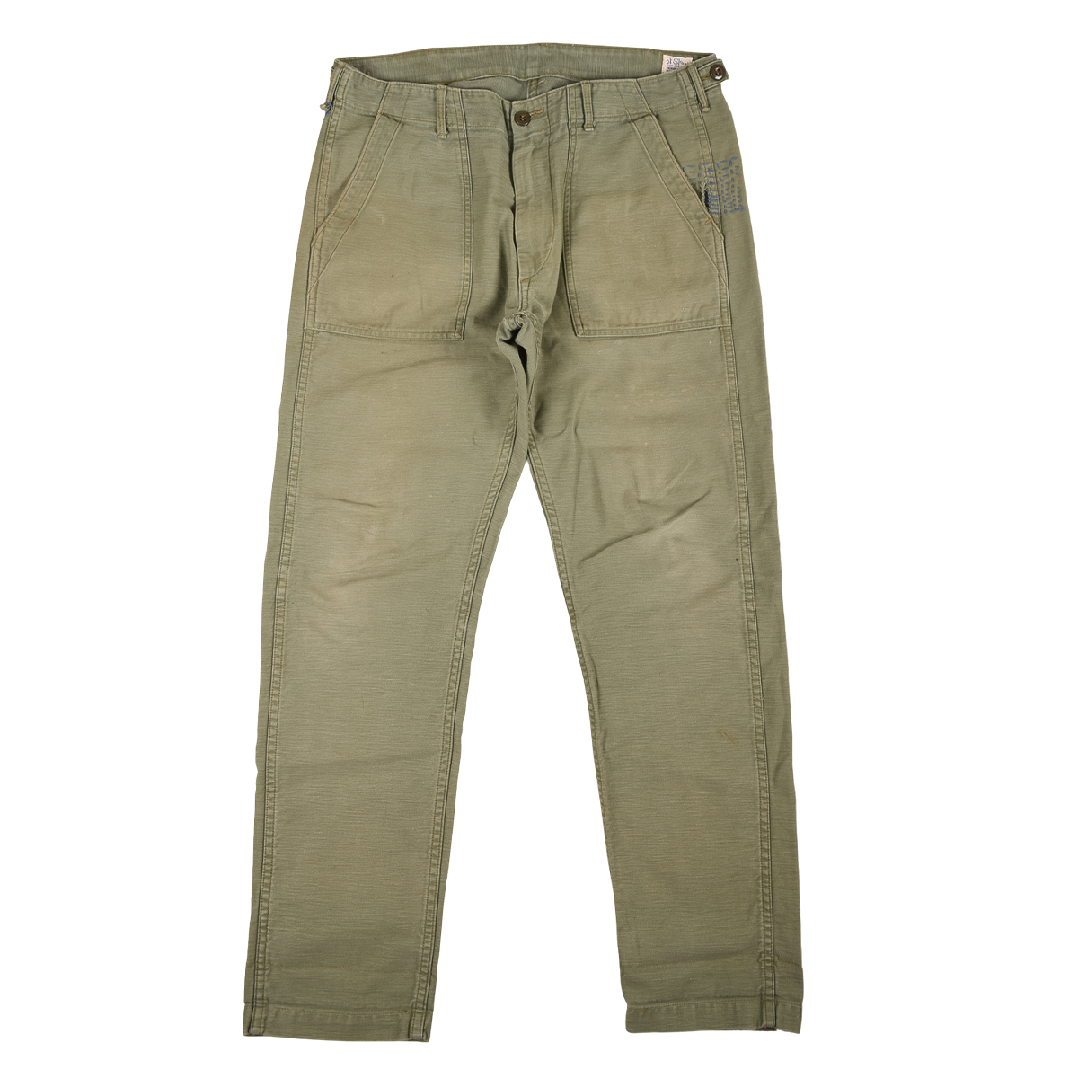Orslow Fatigue Pants Repaired Made In Japan
