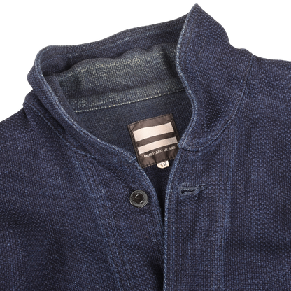 Momotaro 130z Indigo Dyed USN Coverall Jacket