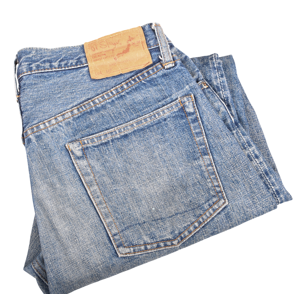 Orslow 105 Selvedge Denim Light Wash