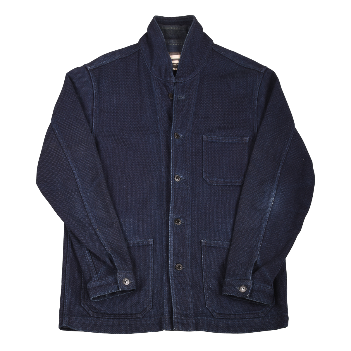 Momotaro 130z Indigo Dyed USN Coverall Jacket