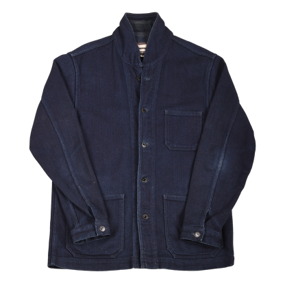 Momotaro 130z Indigo Dyed USN Coverall Jacket