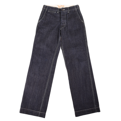 Sugar Cane Lightweight Denim Pants Wide Straight
