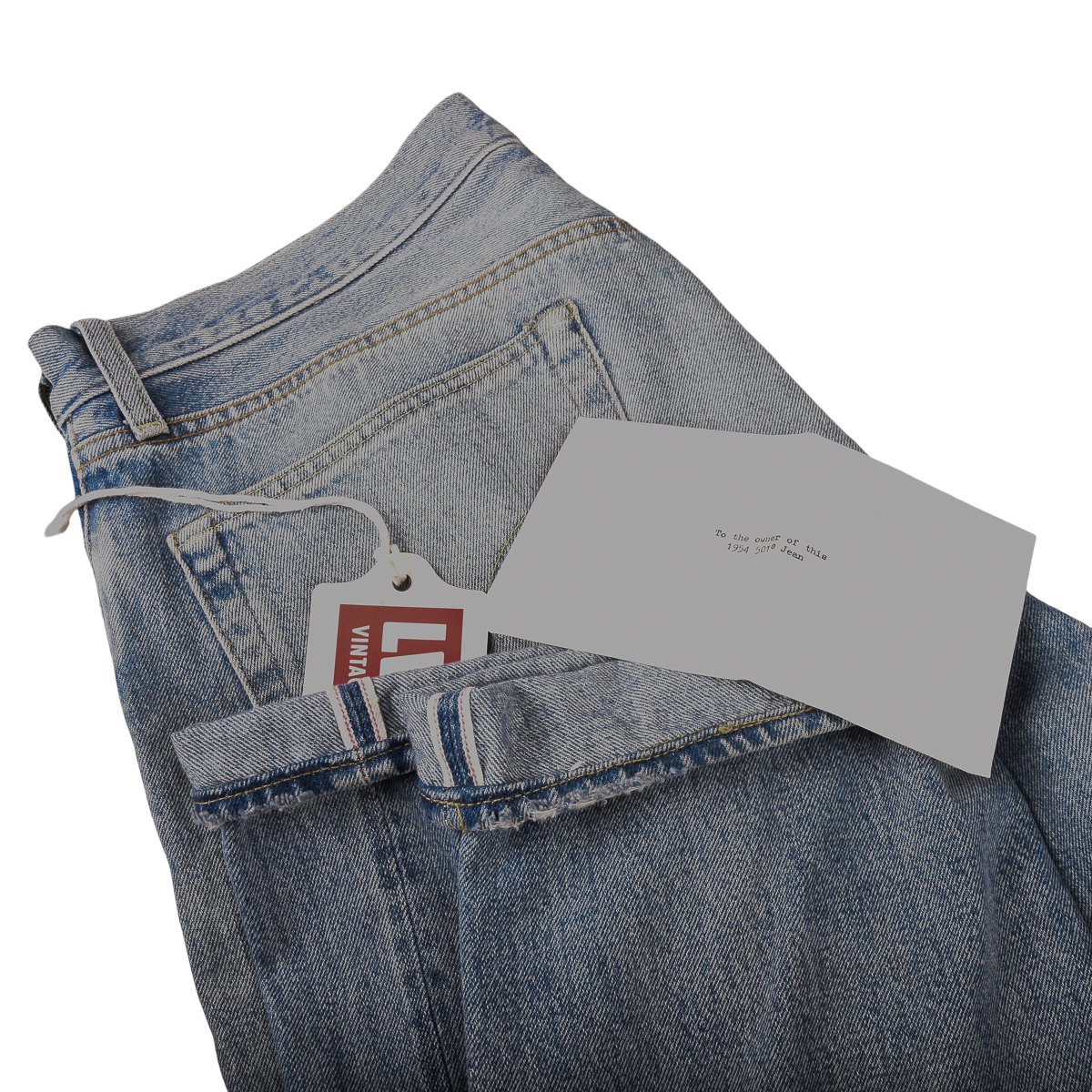 Levis LVC 1954 Light Wash Denim