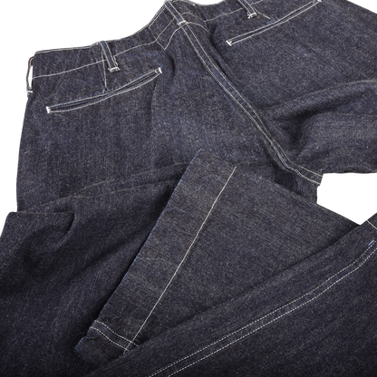 Sugar Cane Lightweight Denim Pants Wide Straight