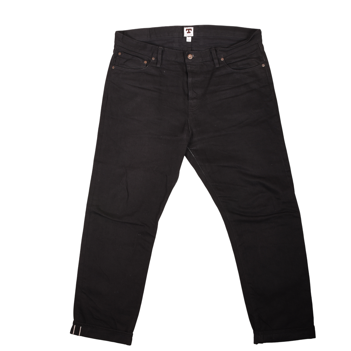 Tellason Black Selvedge Denim Made In USA