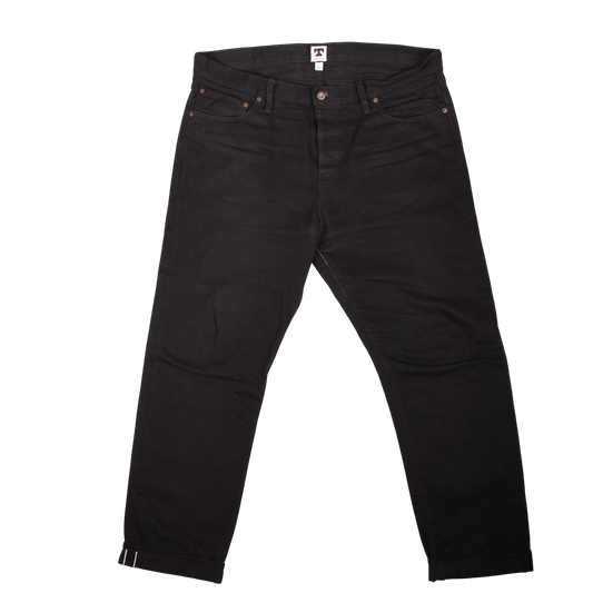 Tellason Black Selvedge Denim Made In USA