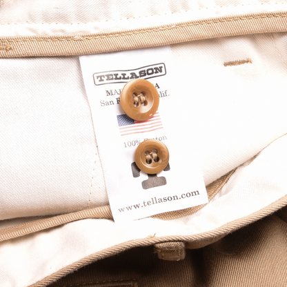 Tellason Chinos Made In USA