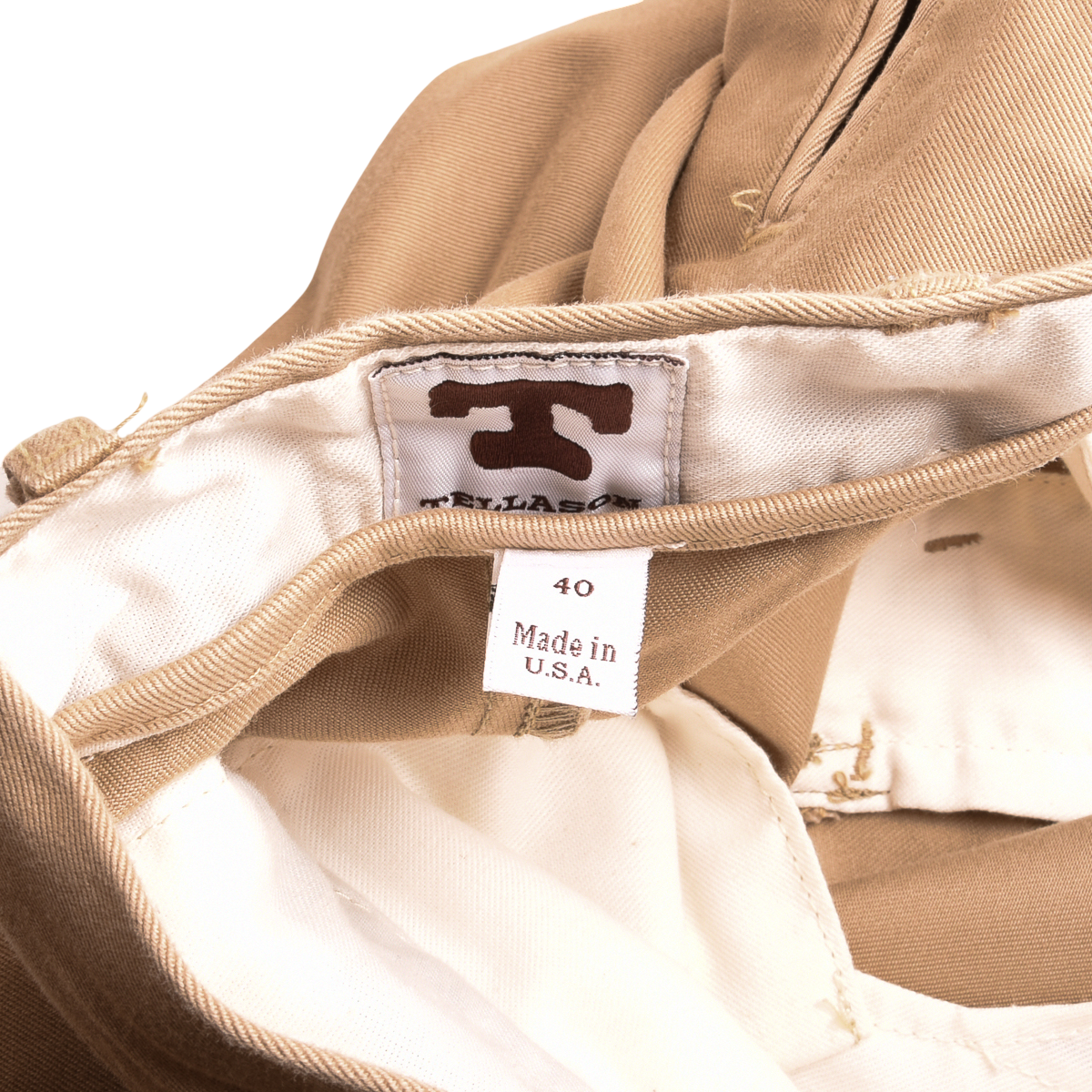 Tellason Chinos Made In USA