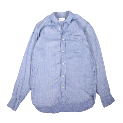 Our Legacy Herringbone Linen Shirt