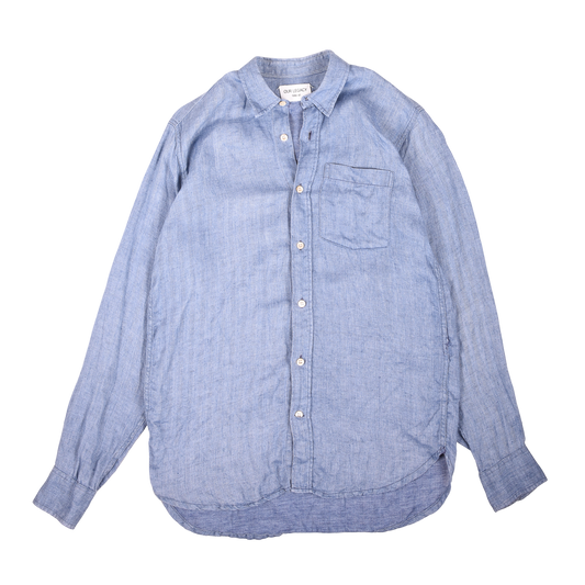Our Legacy Herringbone Linen Shirt