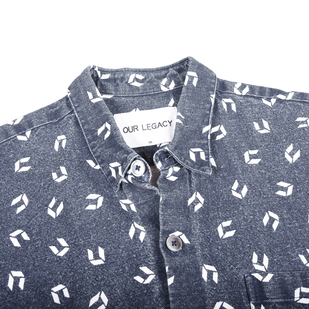 Our Legacy Denim Pattern Shirt