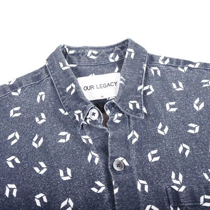 Our Legacy Denim Pattern Shirt