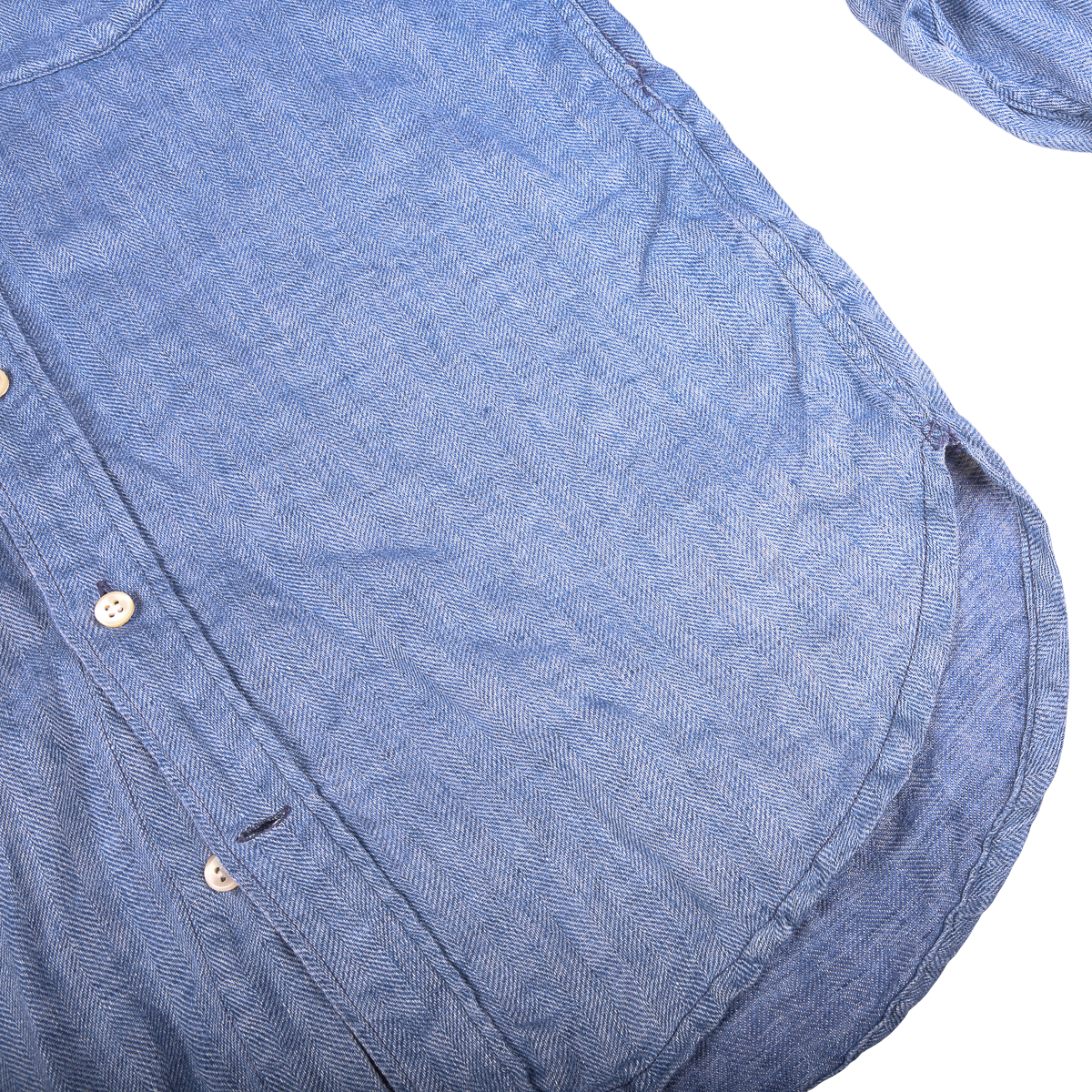 Our Legacy Herringbone Linen Shirt