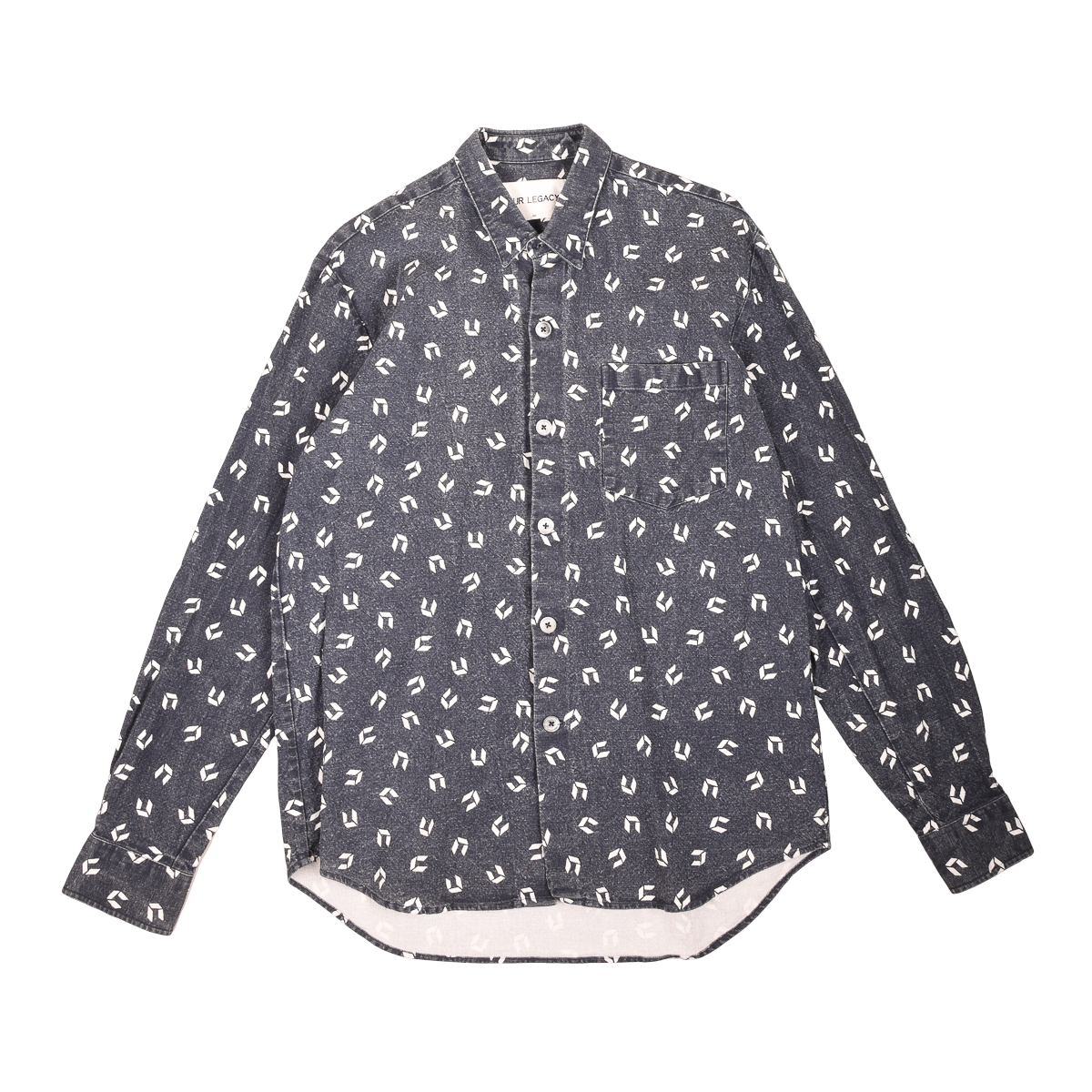 Our Legacy Denim Pattern Shirt