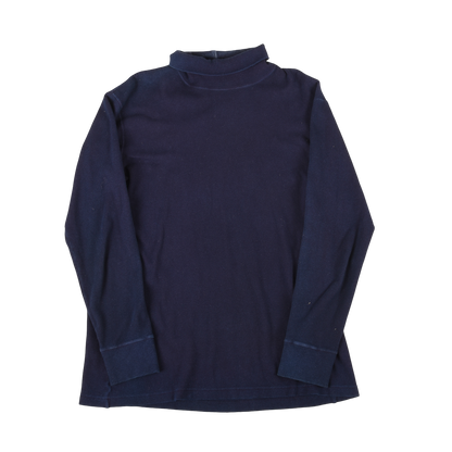 Blue Blue Japan Indigo Dyed Rollneck