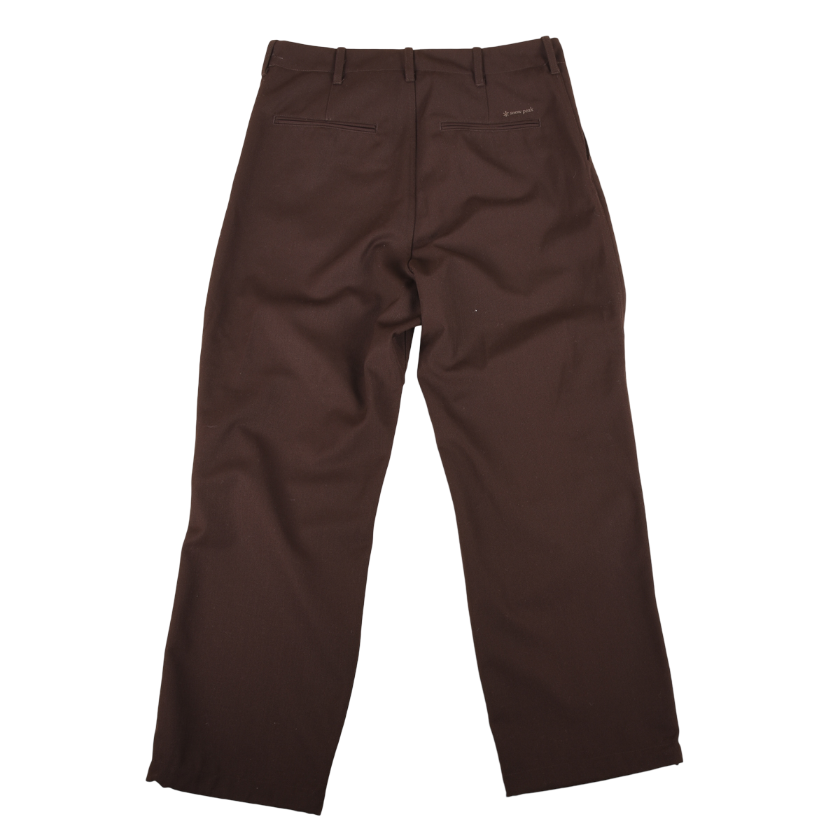 Snow Peak Hybrid Wool Dark Brown Cargo Pants