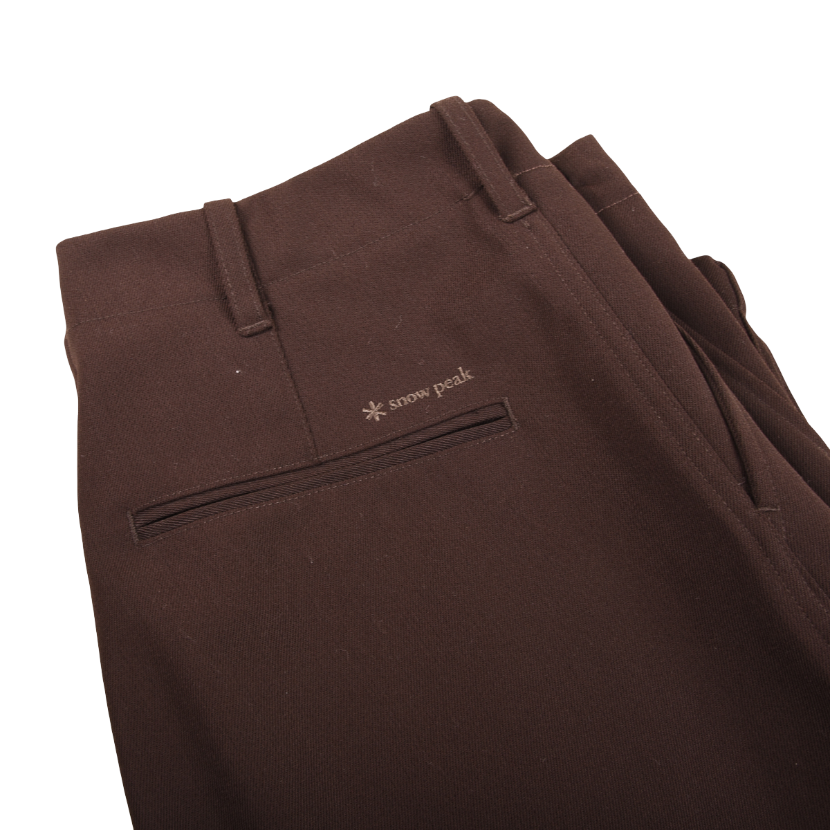 Snow Peak Hybrid Wool Dark Brown Cargo Pants