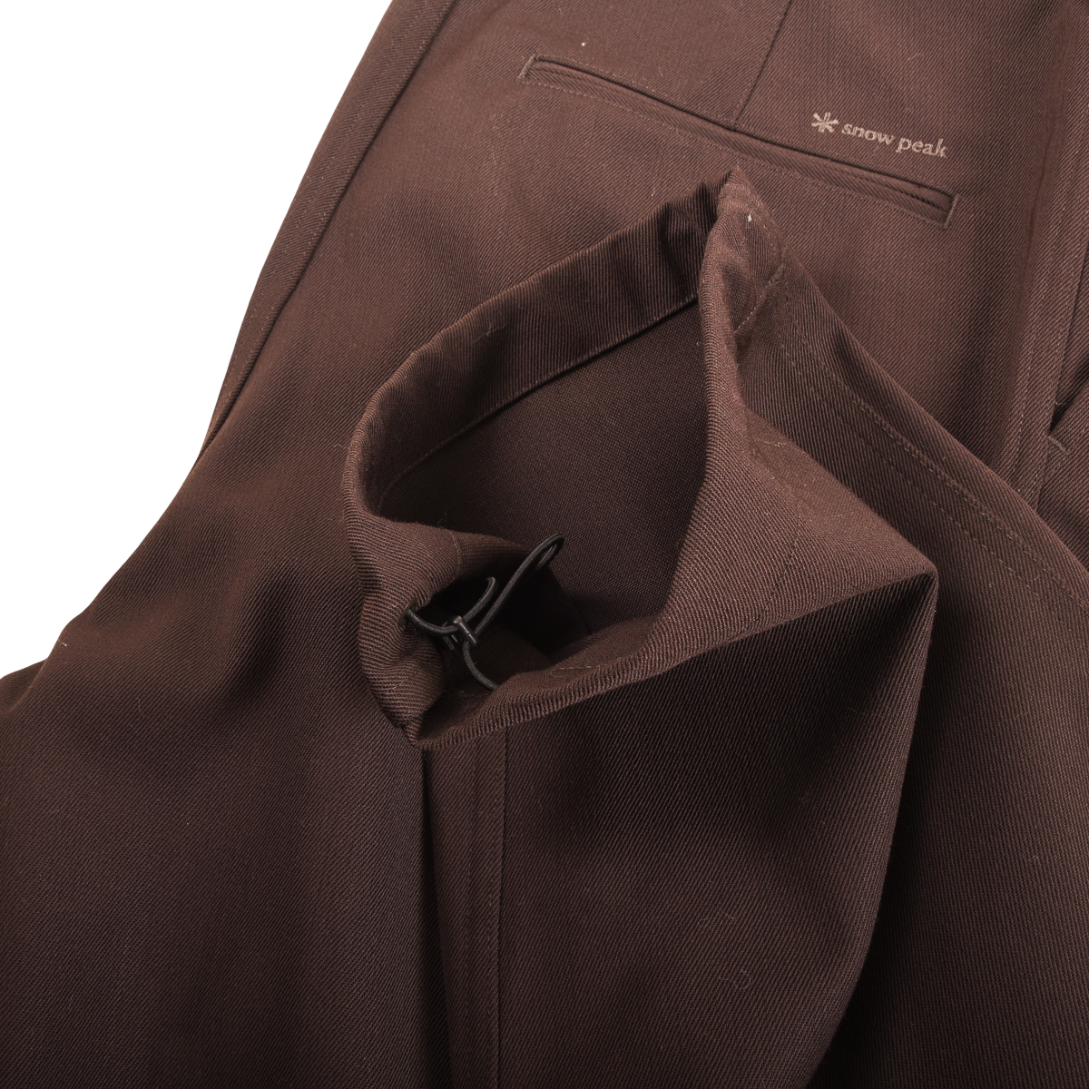 Snow Peak Hybrid Wool Dark Brown Cargo Pants
