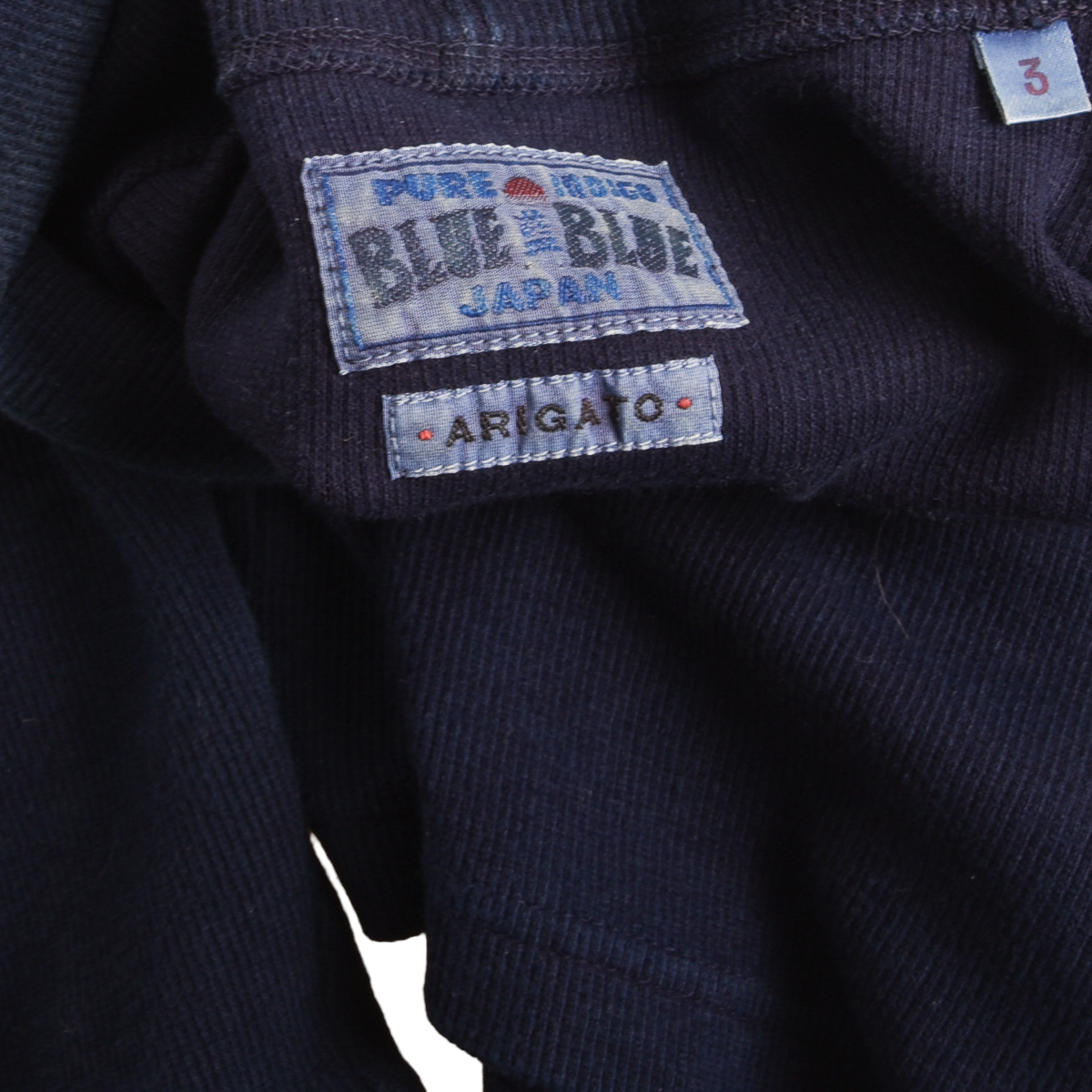 Blue Blue Japan Indigo Dyed Rollneck