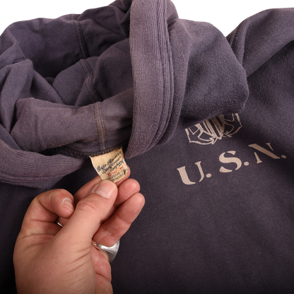 Buzz Rickson USN Hooded Sweatshirt