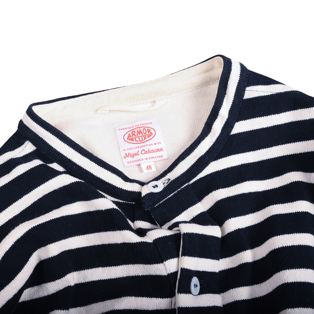 Nigel Cabourn x Armor Lux Striped Henley