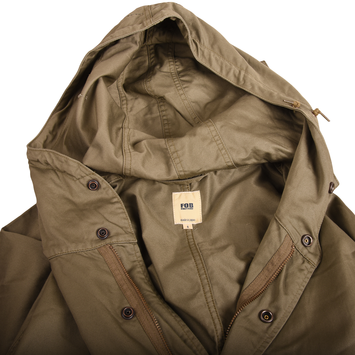 FOB Fishtail Parka Jacket Made In Japan