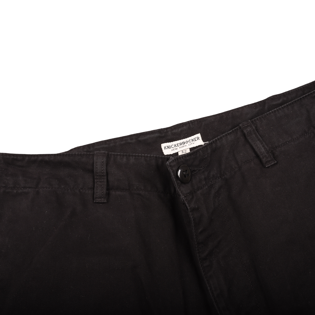 Knickerbocker Black Chino