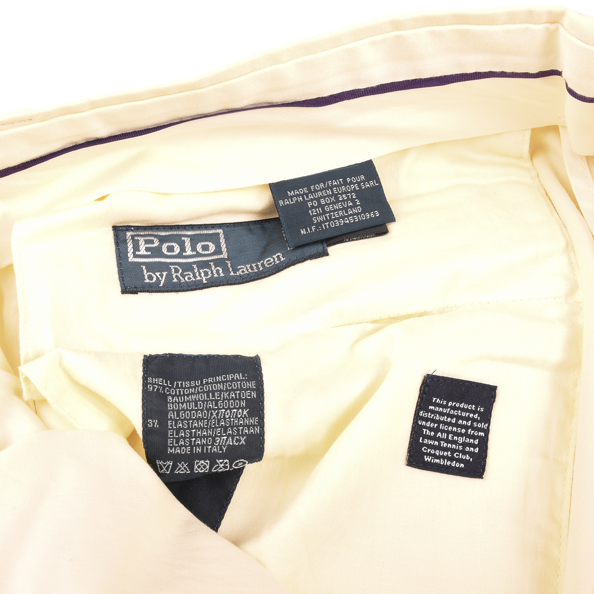 Vintage Ralph Lauren Polo Wimbledon Line Judge Pants