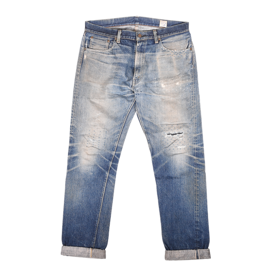 Orslow Sashiko Selvedge Denim Straight