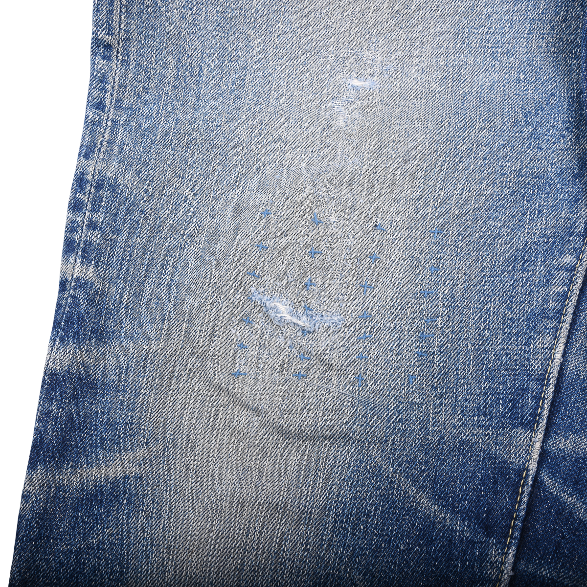 Orslow Sashiko Selvedge Denim Straight