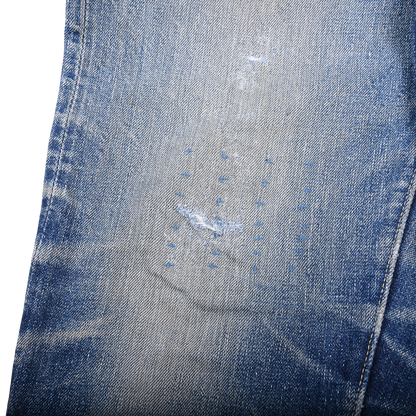 Orslow Sashiko Selvedge Denim Straight