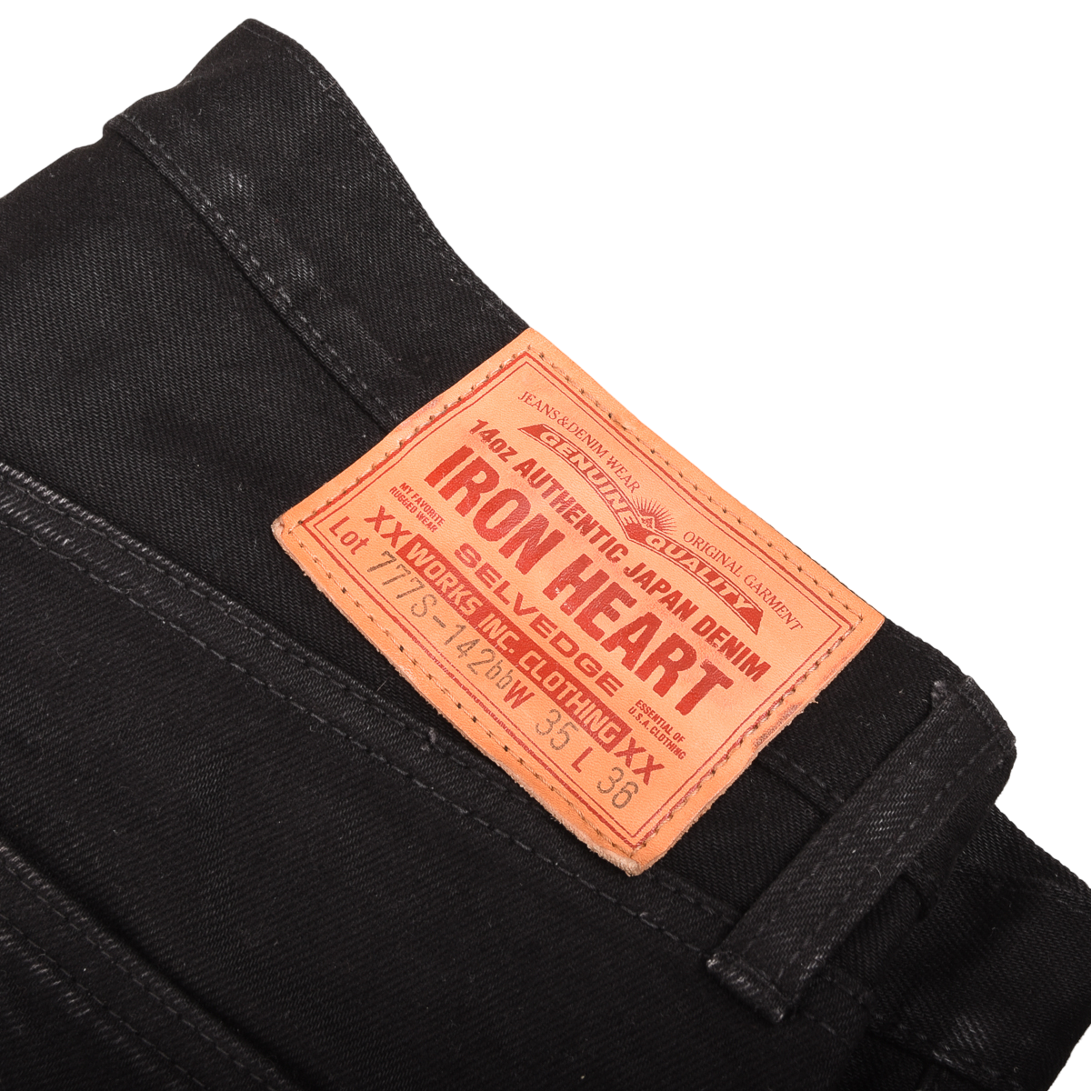 Iron Heart Black Denim