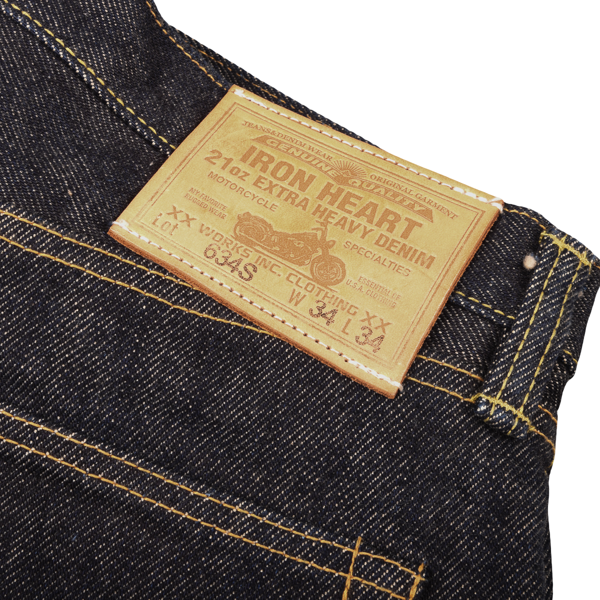 Iron Heart Selvedge Denim 634s 34 X 34