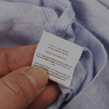 Knickerbocker Blue Camp Shirt