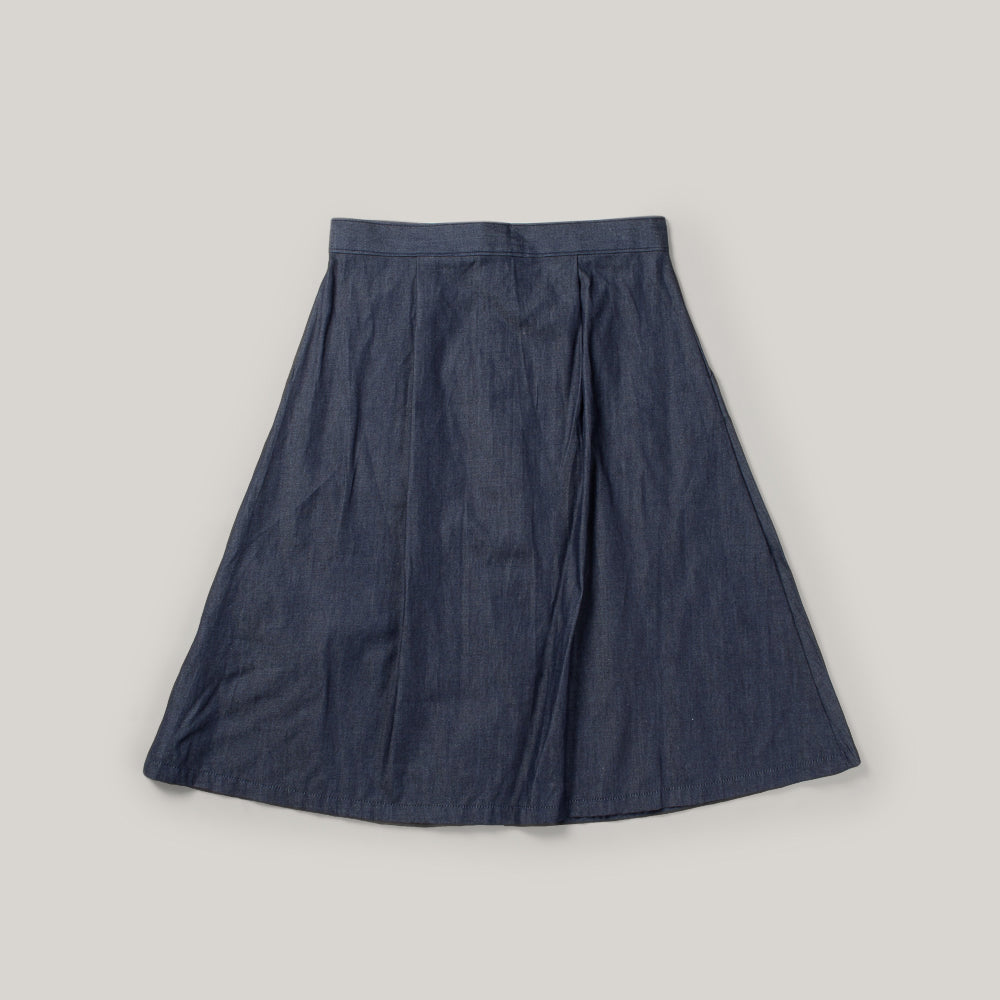 RAILCAR DENIM SKIRT